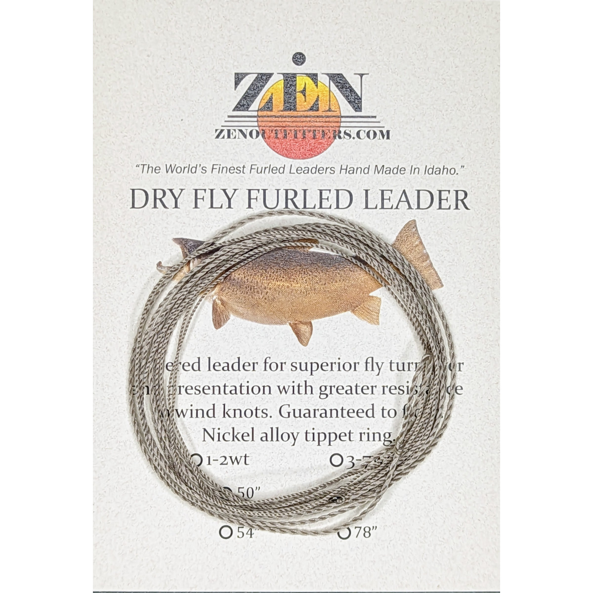 UNI Furled Leader (Click Image) - Zen Outfitters