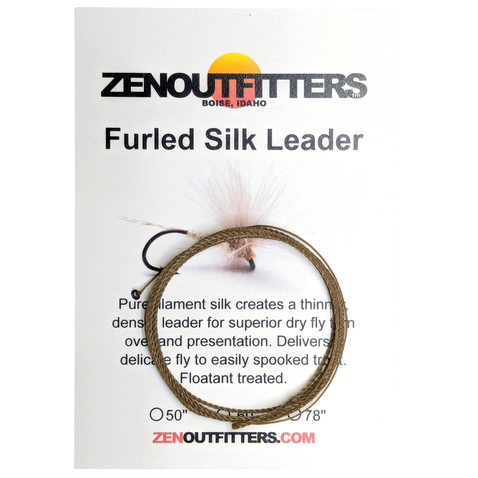 Silk Dry Fly Furled Leader | Zen Outfitters