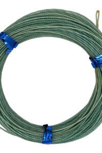 Lt Blue/Med Blue/Lt Blue Image of a fly line, showing the loop detail