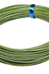 Olive Image of a coiled fly line