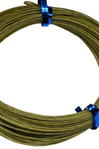 Sage/Olive/Sage Image of a coiled fly line on a white background